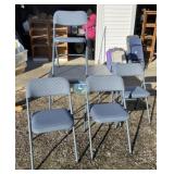 Card Table and 4 Chairs