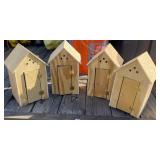 4 - 11" Outhouses