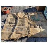 2 - Burlap Bags