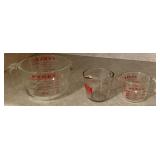 Pyrex Measuring Cups