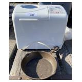 Breadmaker and Iron Skillet