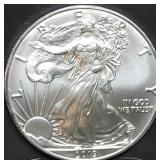 2019 1oz Silver Eagle Gem BU