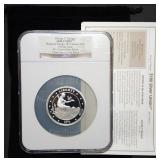 5 Troy Oz .999 Silver $100 Morgan Union Proof Coin