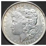 1890 Morgan Silver Dollar