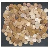 400 Nice Wheat Pennies from Estate Hoard
