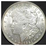 1921 Morgan Silver Dollar BU