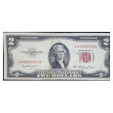1953 $2 Red Seal Legal Tender High Grade Note