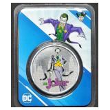 2024 Samoa 1oz .999 Silver Joker Coin Gem BU