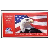 2003 Denver 10-Coin Mint Set in Envelope