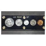 Scarce 1954 US Mint Silver Proof Set in Holder