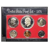 1974 US Mint Proof Set w/ Ike Dollar