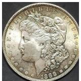 1888 Morgan Silver Dollar Gem BU Fully Toned