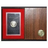 1973 S Proof Silver Ike Dollar in Holder