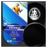 2023 Samoa 1oz .999 Silver Proof Aquaman Coin MIB