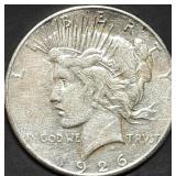 1926-S Peace Silver Dollar