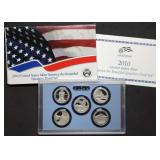 2010 America the Beautiful Quarter Proof Set MIB