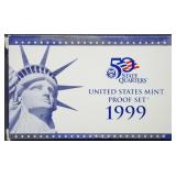 1999 US Mint Proof Set MIB