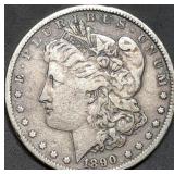 1890 Morgan Silver Dollar