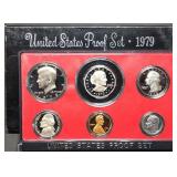 1979 US Mint Proof Set w/ SBA Dollar