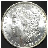 1885-O Morgan Silver Dollar Gem BU
