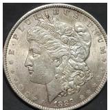 1889 Morgan Silver Dollar BU Toned