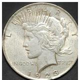1923 Peace Silver Dollar