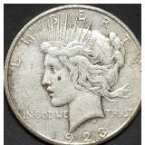 1923-S Peace Silver Dollar