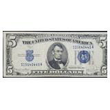 1934 D $5 Silver Certificate Nice Note