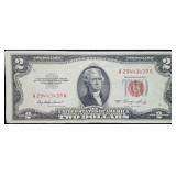 1953 $2 Red Seal Legal Tender High Grade Note