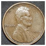1909 VDB Lincoln Wheat Cent Nice