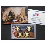 2008 Presidential $1 Proof Set MIB