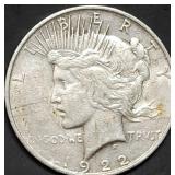 1922-D Peace Silver Dollar