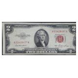 1953 $2 Red Seal Legal Tender High Grade Note