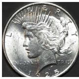 1925 Peace Silver Dollar Gem BU