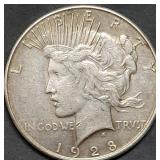 1928-S Peace Silver Dollar
