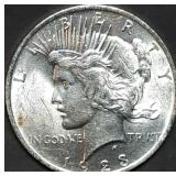 1923 Peace Silver Dollar Gem BU