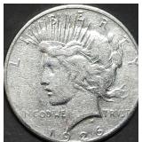 1926-S Peace Silver Dollar
