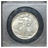 1943 Walking Liberty Silver Half Dollar Gem BU