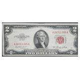 1953 $2 Red Seal Legal Tender High Grade Note