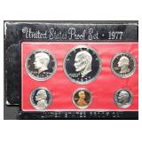 1977 US Mint Proof Set w/ Ike Dollar