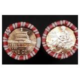 2009 Lincoln Bicentennial Penny 2 Gem BU Rolls