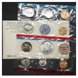 1968 US Double Mint Set w/ Silver Kennedy Half