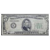 1934 $5 FRN Chicago Illinois
