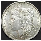 1890-O Morgan Silver Dollar