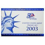2003 US Mint Proof Set MIB