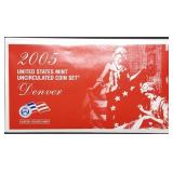 2005 Denver 10-Coin Mint Set in Envelope