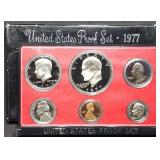 1977 US Mint Proof Set w/ Ike Dollar