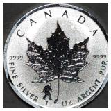 2016 Canada 1oz Reverse Proof Silver Maple Leaf