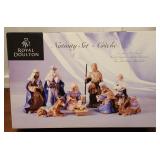 Royal Doulton 10pc Nativity Set New in Box