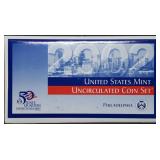2002 Philadelphia 10-Coin Mint Set in Envelope
